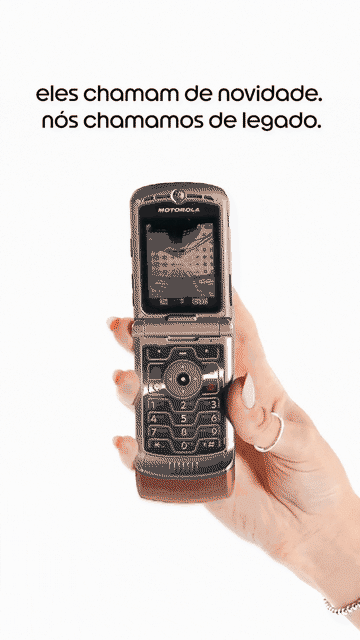Vídeo da Motorola com o V3